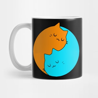 Sugarori YIn Yang Cats Mug